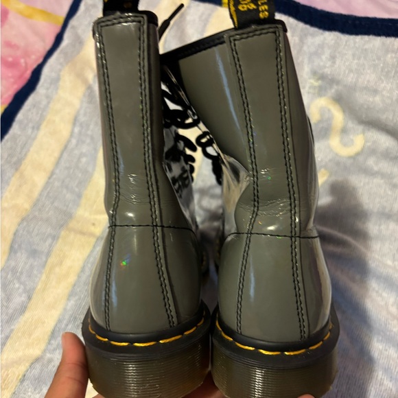 Iridescent gray Doc Martins - Picture 4 of 5